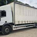 Iveco 18 ton curtain tail lift